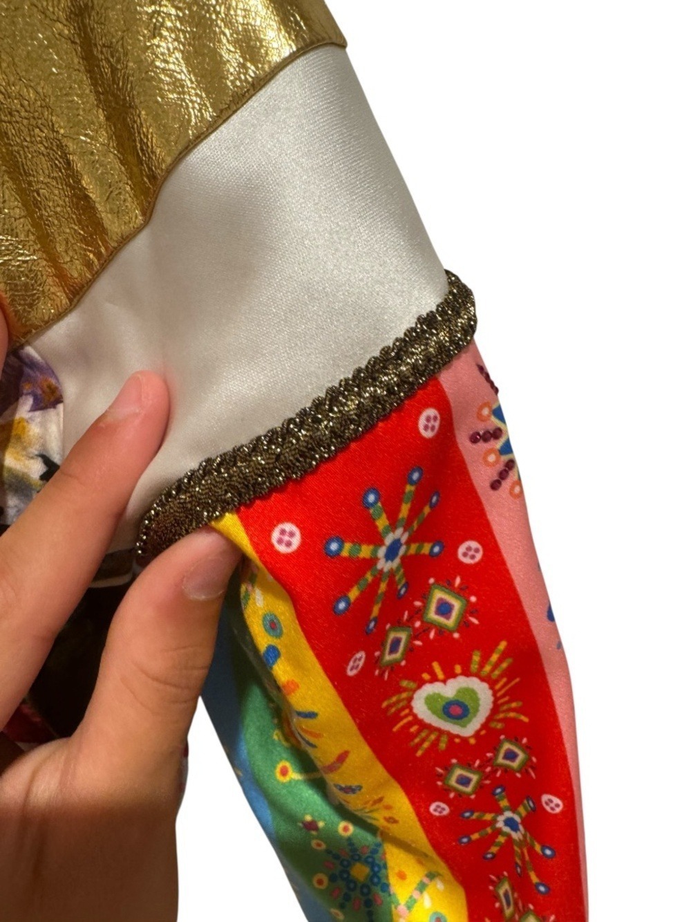 DOLCE & GABBANA DNA satin embellished floral bomber jacket - size 3 - Picture 7 of 10